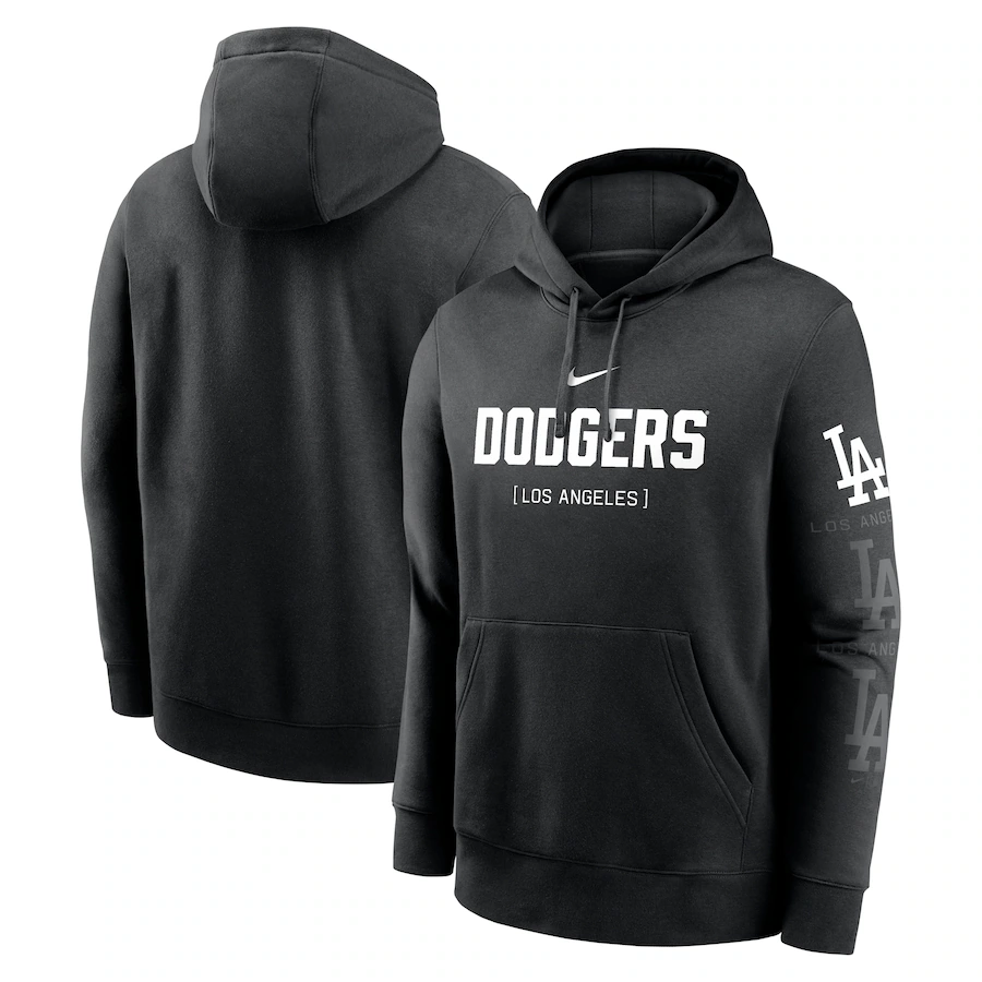 Men Los Angeles Dodgers 2024 MLB World Series Champions black hoodie style 89